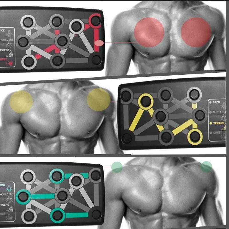 Foldable  9 in 1 push-up board